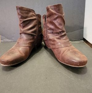 BareTraps Brown Booties - Size 8